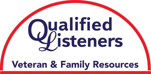 Qualified Listeners veteran and family resources logo