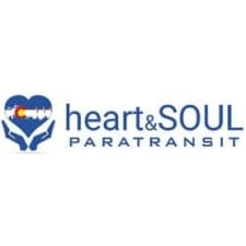 Logo for heart and soul paratransit service.