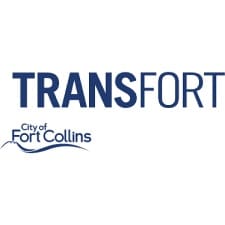 "Transfort logo for Fort Collins transportation service"