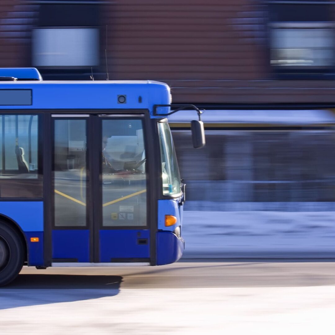 A bus in Sweden